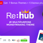 Rehub – Price Comparison, Multi Vendor Marketplace WordPress Theme