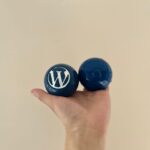 WordPress Blue Ball Wallpaper Collection: Two balls in palm
